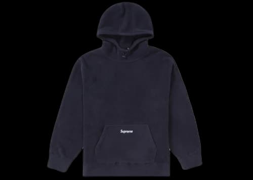 Supreme Polartec Hooded Sweatshirt (FW21) Navy