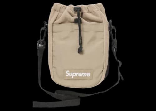 Supreme Polartec Sling Bag Taupe