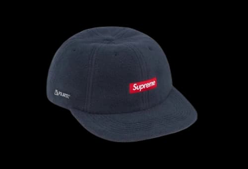 Supreme Polartec Small Box 6-Panel Navy (FW23)