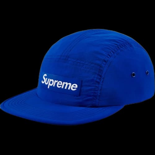 Supreme Raised Logo Patch Camp Cap Royal