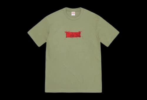 Supreme Ralph Steadman Box Logo Tee Olive (SS22)