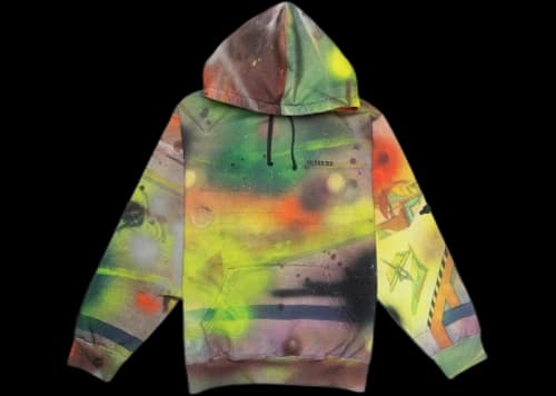 Supreme Rammellzee Hooded Sweatshirt Multicolor