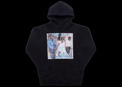 Supreme Rap A Lot Records Geto Boys Hooded Sweatshirt Black