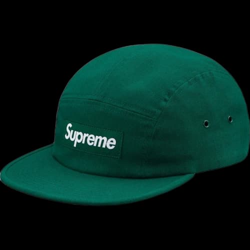 Supreme Reactive Camp Cap Green