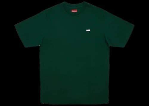Supreme Reflective Small Box Tee Dark Green