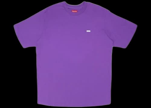 Supreme Reflective Small Box Tee Violet