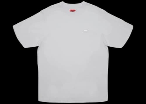 Supreme Reflective Small Box Tee White