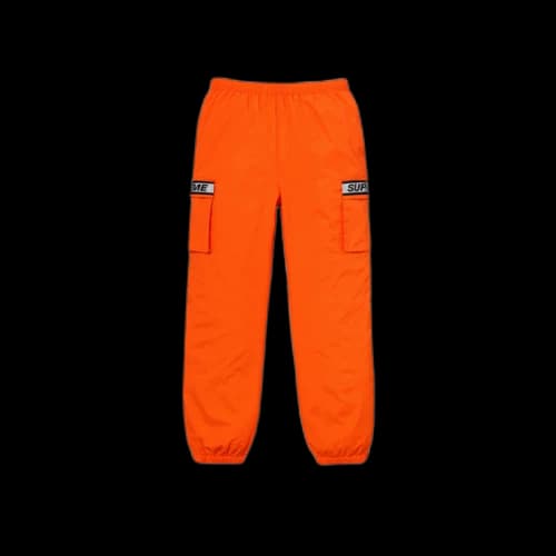 Supreme Reflective Taping Cargo Pant Orange (SS18)