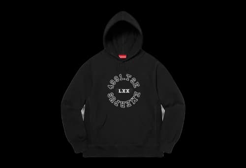 Supreme Reverse Hooded Sweatshirt Black (SS23)