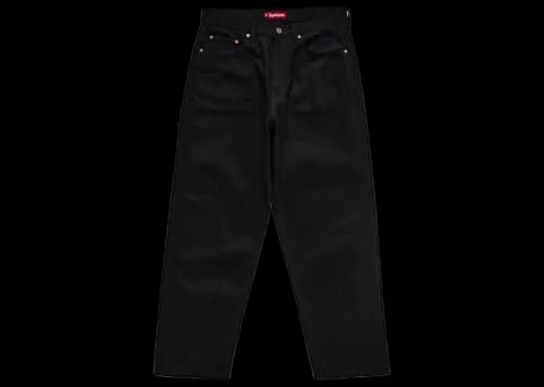 Supreme Rigid Baggy Black Selvedge Jean Rigid Black