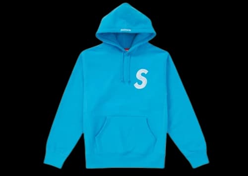 Supreme S Logo Hooded Sweatshirt (FW18) Bright Royal
