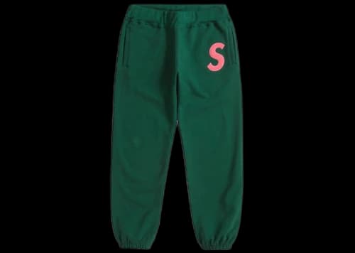 Supreme S Logo Sweatpant (FW19) Dark Green