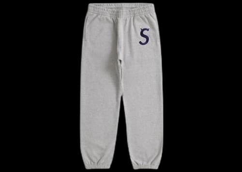 Supreme S Logo Sweatpant (FW22) Heather Grey