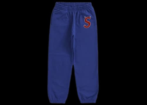 Supreme S Logo Sweatpant (FW22) Royal