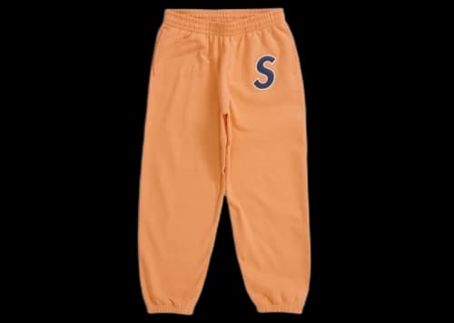Supreme S Logo Sweatpant (SS25) Light Orange
