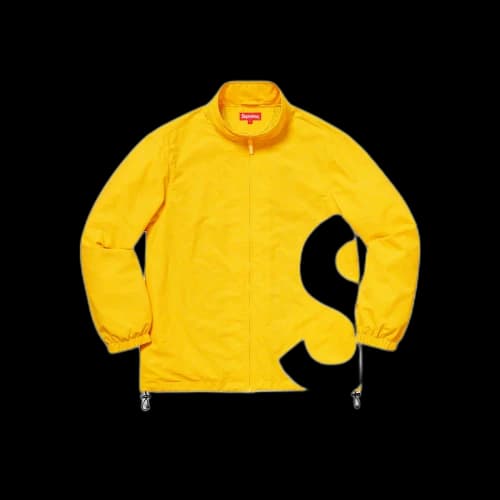 Supreme S Logo Track Jacket Yellow (SS19)