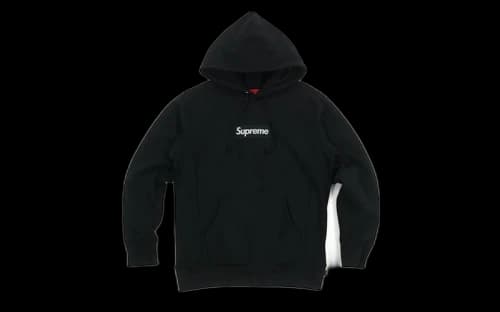 Supreme Seoul Box Logo Hooded Sweatshirt Black
