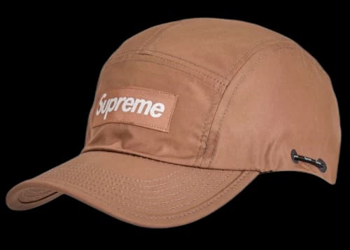 Supreme Shockcord Camp Cap Brown