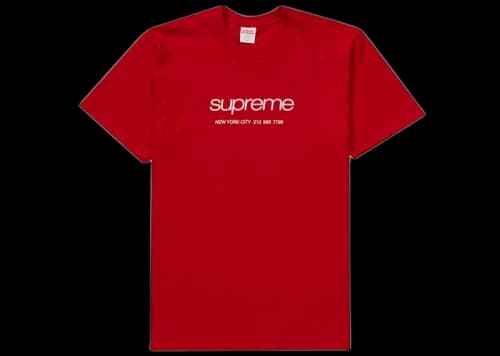 Supreme Shop Tee Red