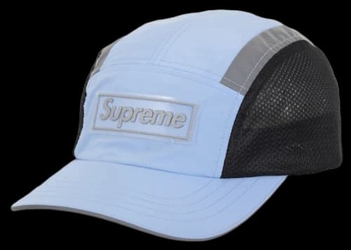 Supreme Side Mesh Camp Cap Light Blue