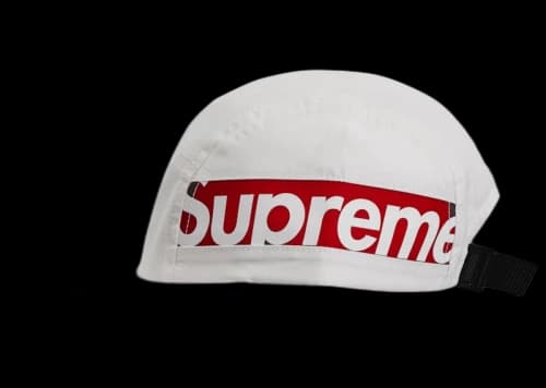 Supreme Side Panel Camp Cap White