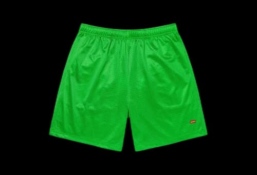 Supreme Small Box Baggy Mesh Short Green (SS23)