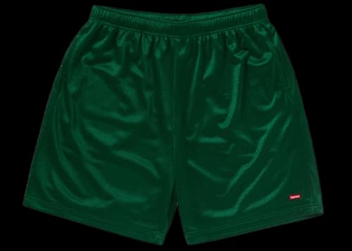 Supreme Small Box Baggy Mesh Short SS24 Green