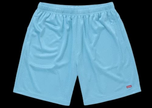 Supreme Small Box Baggy Mesh Short (SS25) Light Blue