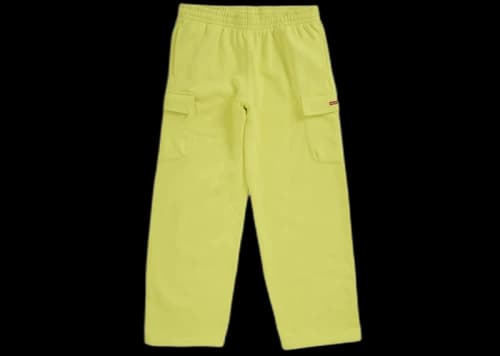 Supreme Small Box Cargo Sweatpant (FW25) Bright Yellow