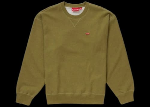 Supreme Small Box Crewneck (FW23) Heather Olive