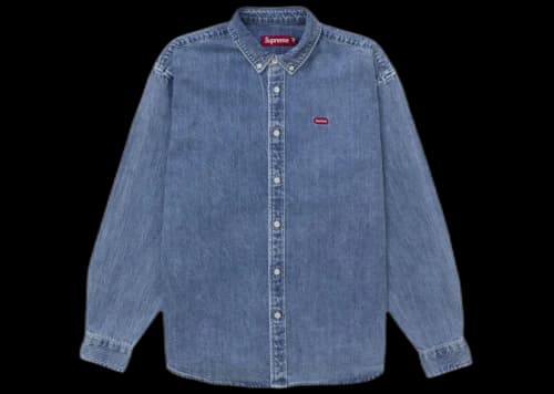 Supreme Small Box Denim Shirt Denim