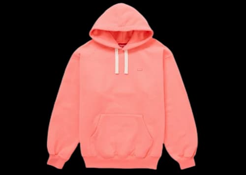 Supreme Small Box Drawcord Hooded Sweatshirt (SS26) Orange