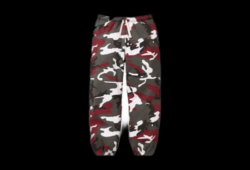 Supreme Small Box Drawcord Sweatpant Red Camo (FW23)