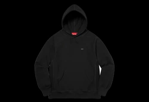 Supreme Small Box Hooded Sweatshirt Black (FW22)
