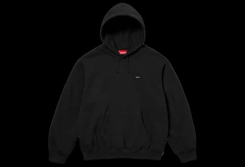 Supreme Small Box Hooded Sweatshirt Black (SS24)