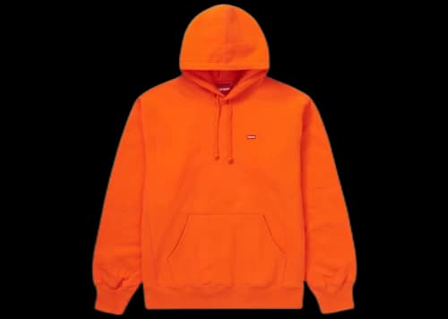 Supreme Small Box Hooded Sweatshirt (FW21) Orange