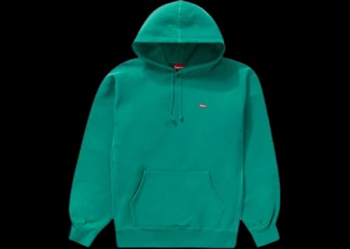 Supreme Small Box Hooded Sweatshirt (FW22) Dark Aqua