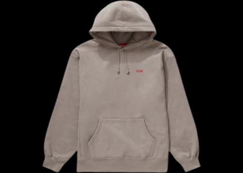 Supreme Small Box Hooded Sweatshirt (FW22) Grey