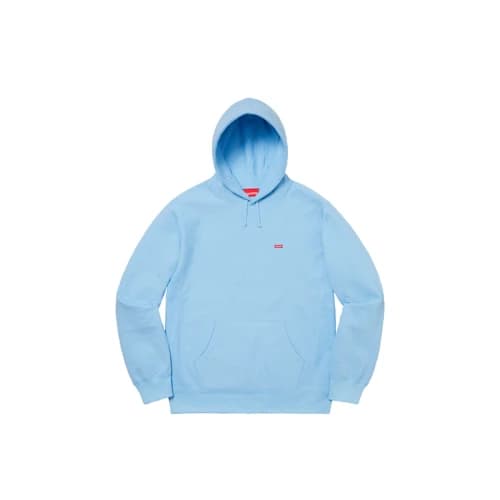 Supreme Small Box Hooded Sweatshirt Ice Blue (SS20)