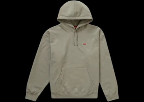 Supreme Small Box Hooded Sweatshirt (SS23) Olive