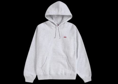 Supreme Small Box Hooded Sweatshirt (SS24) Ash Grey
