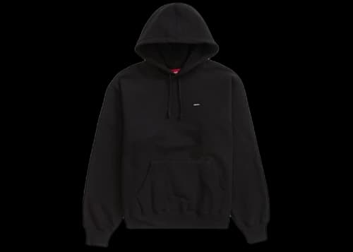 Supreme Small Box Hooded Sweatshirt (SS24) Black