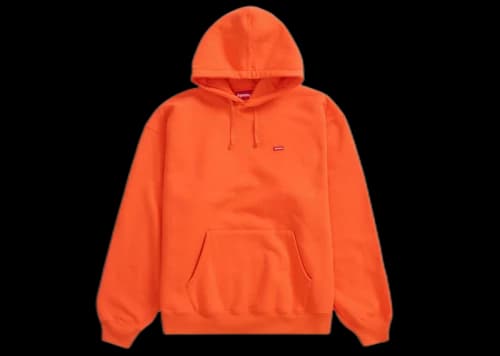 Supreme Small Box Hooded Sweatshirt (SS24) Bright Orange