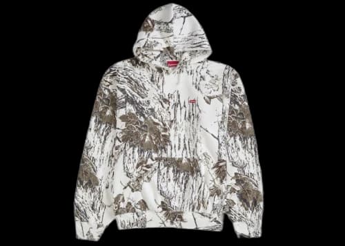 Supreme Small Box Hooded Sweatshirt (SS24) Snow Camo