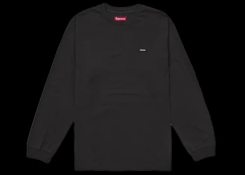 Supreme Small Box L/S Tee (SS25) Black