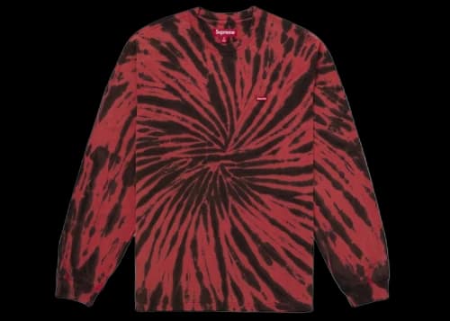 Supreme Small Box L/S Tee (SS26) Tie Dye