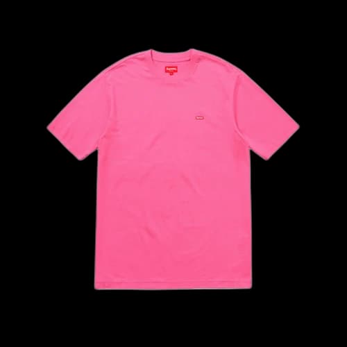 Supreme Small Box Logo T-Shirt Tee Magenta (SS18)