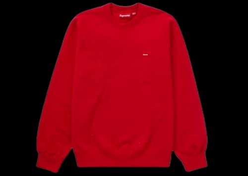 Supreme Small Box Raglan Crewneck Red