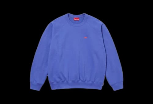 Supreme Small Box Raglan Crewneck Violet (SS24)