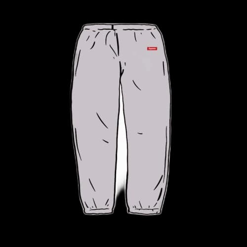 Supreme Small Box Sweatpant Grey